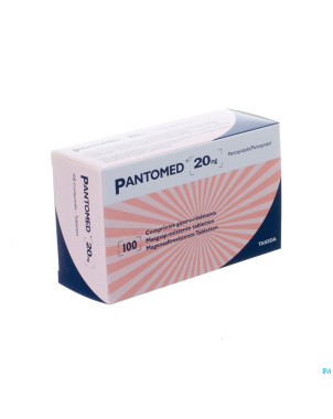 Pantomed pi pharma comp gastro res bl 100x20mg pip