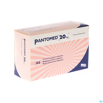 Pantomed pi pharma comp gastro res bl 100x20mg pip