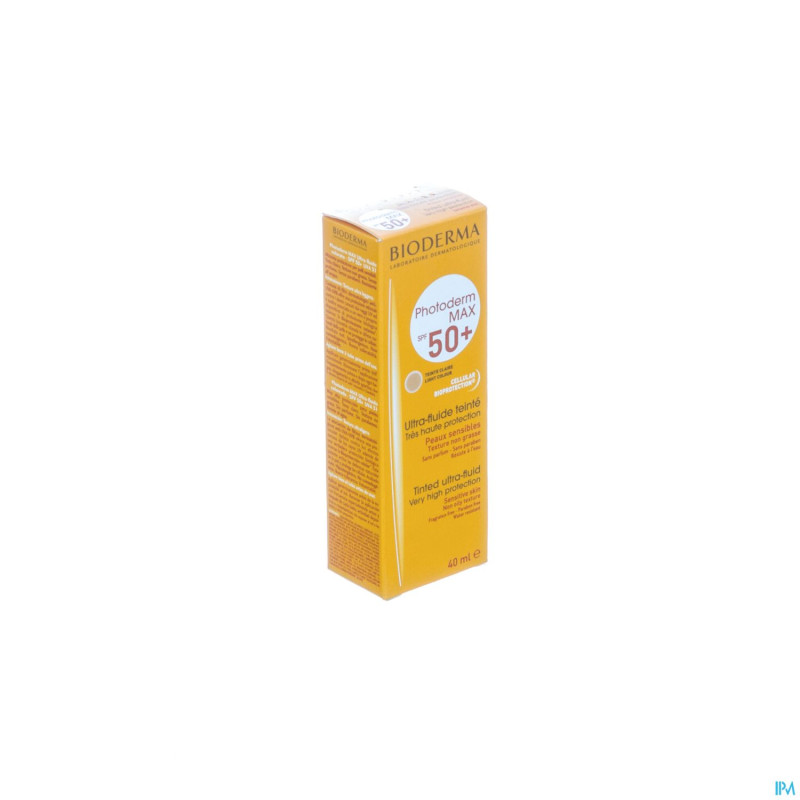 Bioderma photoderm max ultra fluid ip50+ clair40ml