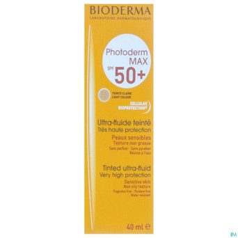 Bioderma photoderm max ultra fluid ip50+ clair40ml