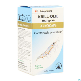 Arkogelules huile de krill   gel 30 cfr 3500006