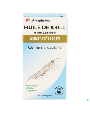 Arkogelules huile de krill   gel 30 cfr 3500006
