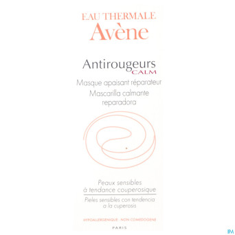Avene antirougeurs calm masque apais.-reparat.50ml