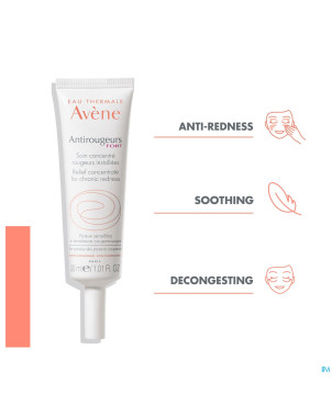 Avene antirougeurs fort soin concentre creme  30ml