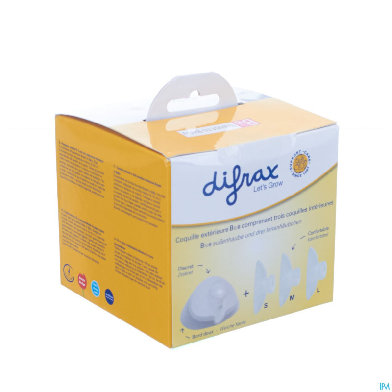 Difrax reserve coquille allaitement    616