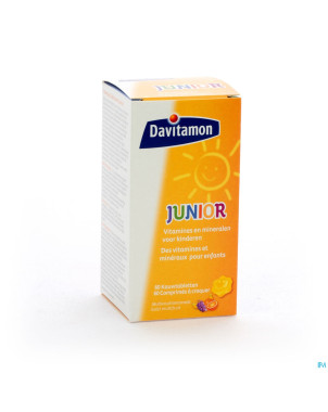 Davitamon junior multifruit tabl  60