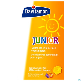 Davitamon junior multifruit tabl 120