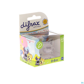 Difrax sucette combi woezel et pip 0-6m    1 wp123