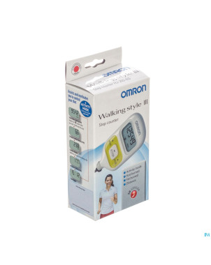 Omron walking style iii podometre vert-jaune