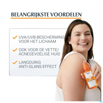 Eucerin sun spray tranparent ip30  200ml