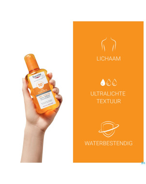Eucerin sun spray tranparent ip50+ 200ml