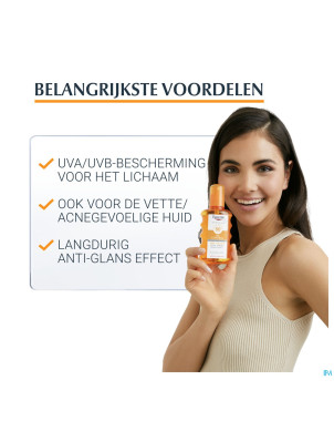 Eucerin sun spray tranparent ip50+ 200ml