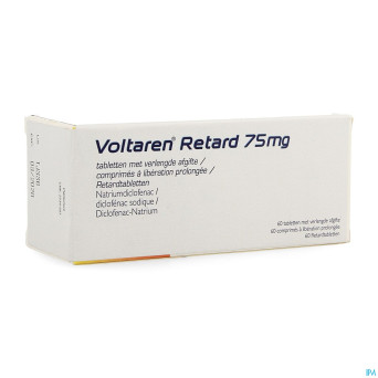 Voltaren retard comp 60 x 75 mg pip