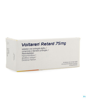 Voltaren retard comp 60 x 75 mg pip
