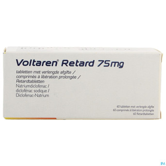 Voltaren retard comp 60 x 75 mg pip