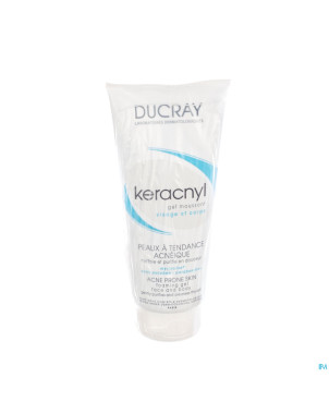 Ducray keracnyl gel moussant    200ml cfr 3095478