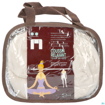 Cartel coussin cou riz microondes    b06351