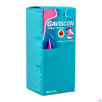 Gaviscon antireflux antiacide susp buvable   300ml