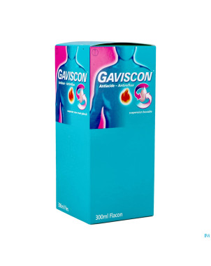 Gaviscon antireflux antiacide susp buvable   300ml
