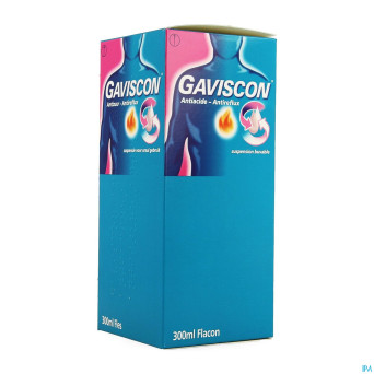 Gaviscon antireflux antiacide susp buvable   300ml
