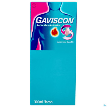 Gaviscon antireflux antiacide susp buvable   300ml