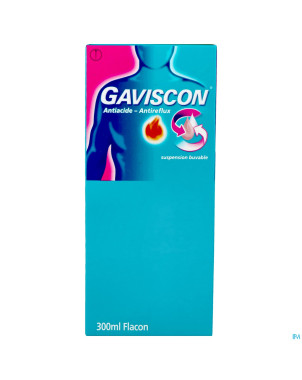 Gaviscon antireflux antiacide susp buvable   300ml