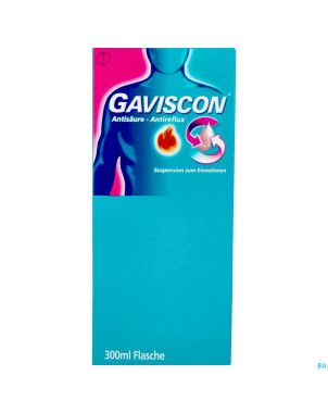 Gaviscon antireflux antiacide susp buvable   300ml