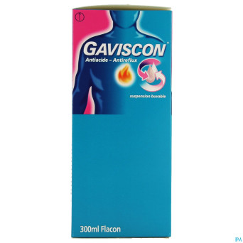 Gaviscon antireflux antiacide susp buvable   300ml