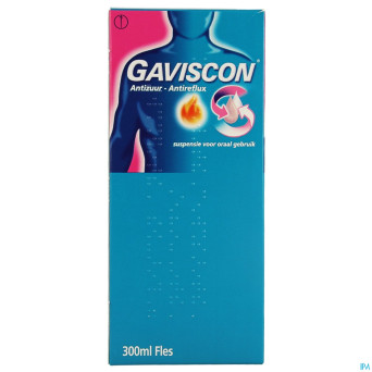 Gaviscon antireflux antiacide susp buvable   300ml