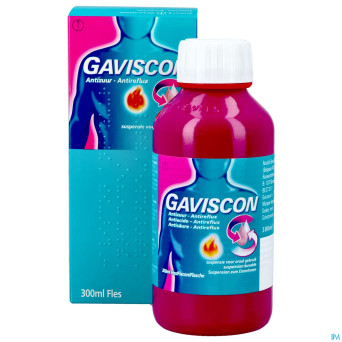 Gaviscon antireflux antiacide susp buvable   300ml