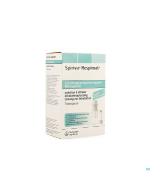 Spiriva respimat 2,5mcg  60 sol inhal+1 cartouche