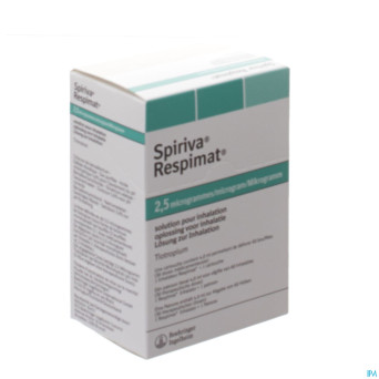 Spiriva respimat 2,5mcg  60 sol inhal+1 cartouche