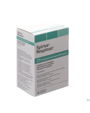 Spiriva respimat 2,5mcg  60 sol inhal+1 cartouche
