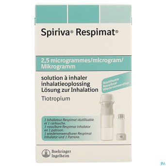 Spiriva respimat 2,5mcg  60 sol inhal+1 cartouche