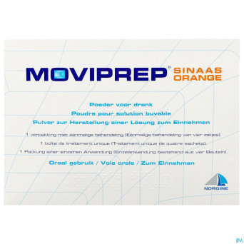 Moviprep orange 4 2 x 2 sachets