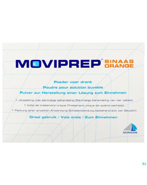 Moviprep orange 4 2 x 2 sachets