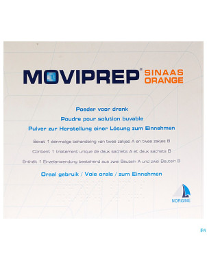 Moviprep orange 4 2 x 2 sachets
