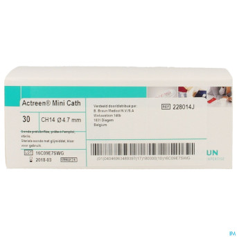 Actreen lite mini sonde prelubrif. ch14 30 228014j