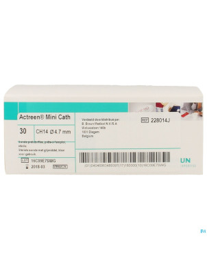 Actreen lite mini sonde prelubrif. ch14 30 228014j