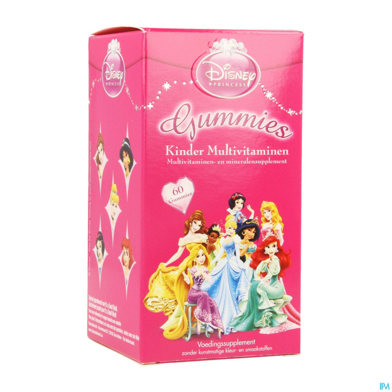 Disney multivitamines enf princess    gum. 60