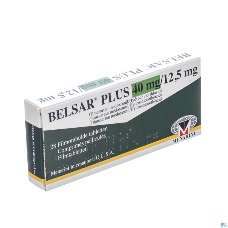 Belsar plus 40 mg/12,5 mg comp pell 28