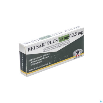 Belsar plus 40 mg/12,5 mg comp pell 28