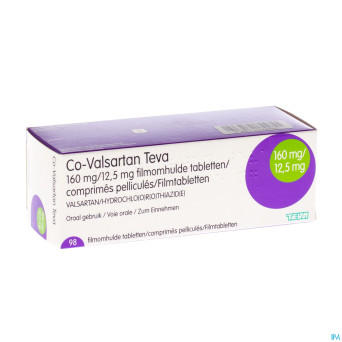 Co bespres 160mg/12,5mg comp pell 98