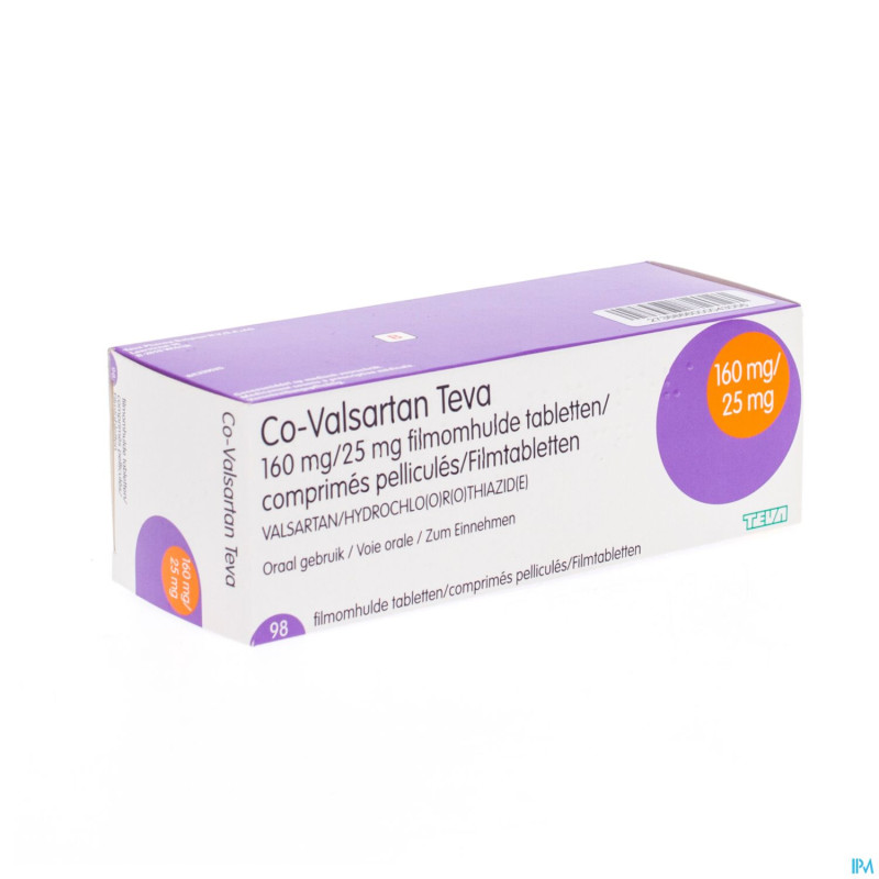 Co bespres 160mg/25,0mg comp pell 98