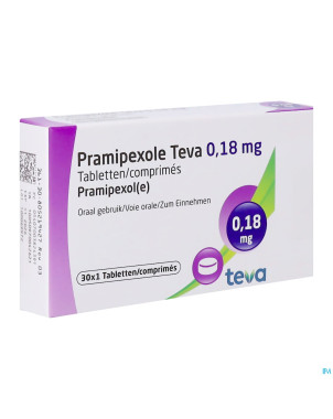 Pramipexol teva 0,18 mg tabl  30
