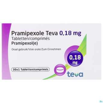 Pramipexol teva 0,18 mg tabl  30