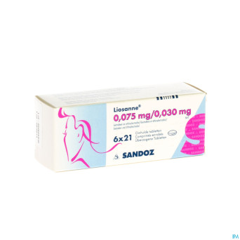 Liosanne 30 sandoz comp enrobe  6x21
