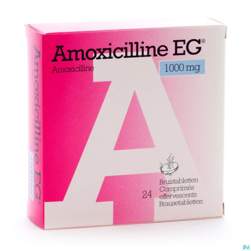 Amoxicilline eg comp eff 24 x 1000 mg