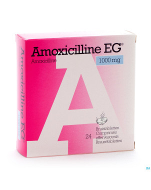 Amoxicilline eg comp eff 24 x 1000 mg