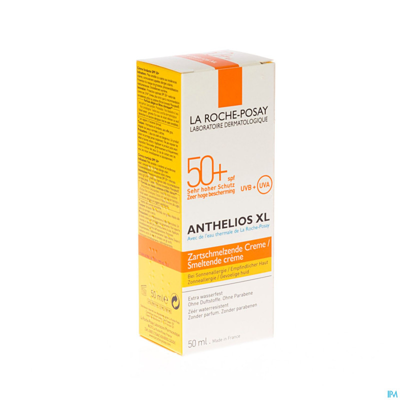 Lrp anthelios creme sans parfum ip50+ 50ml